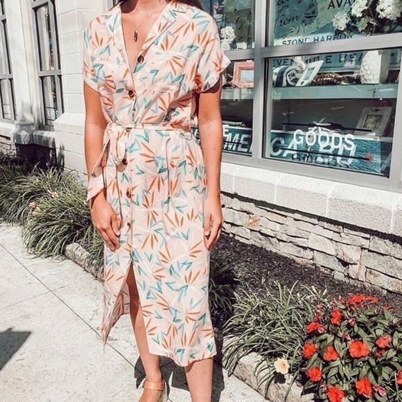 NWT ANTHROPOLOGIE Yumi Kim Secret Love Button Down Maxi Dress Sz XS - Picture 1 of 7